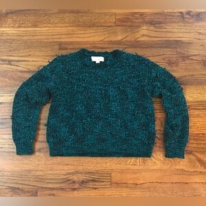 GB Girls Gianni Bini Green Knit Pullover Sweater 
Small 6 - 7
100% Polyester